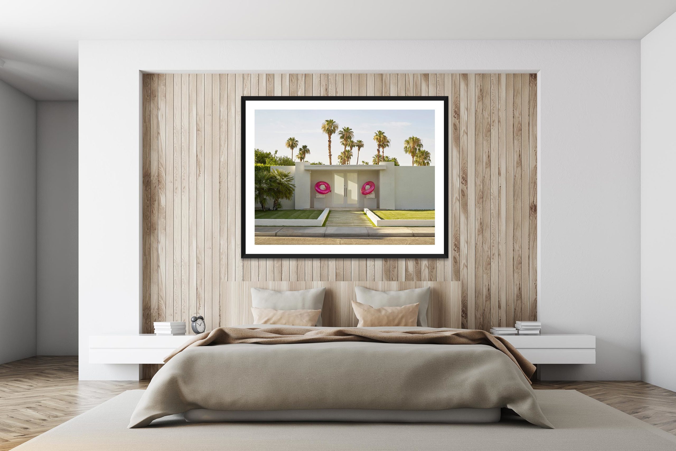 Party House - Black Frame - I Heart Palm Springs Collection - Fine Art Photography by Toby Dixon