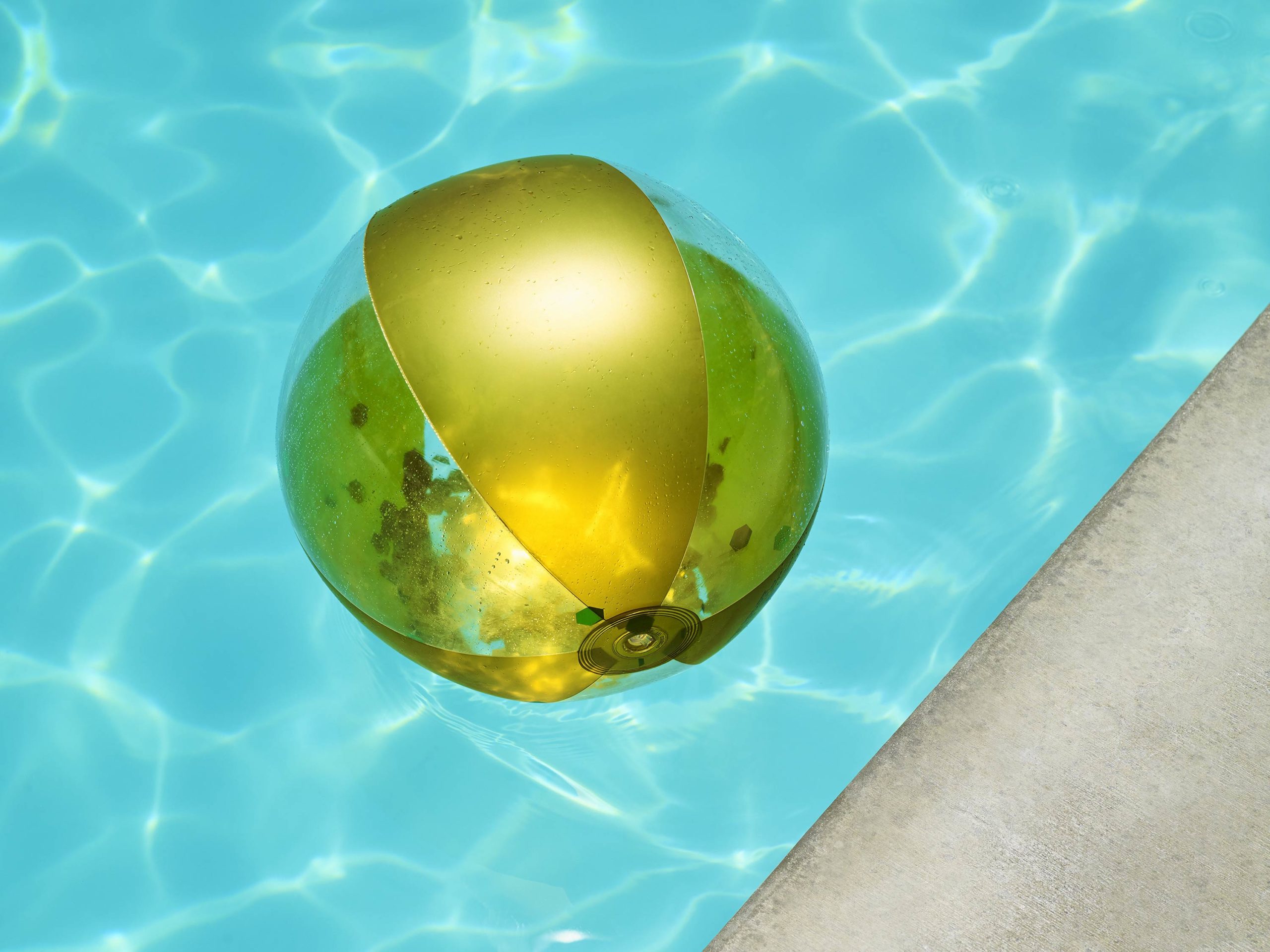Gold Ball - I Heart Palm Springs Collection - Fine Art Photography by Toby Dixon