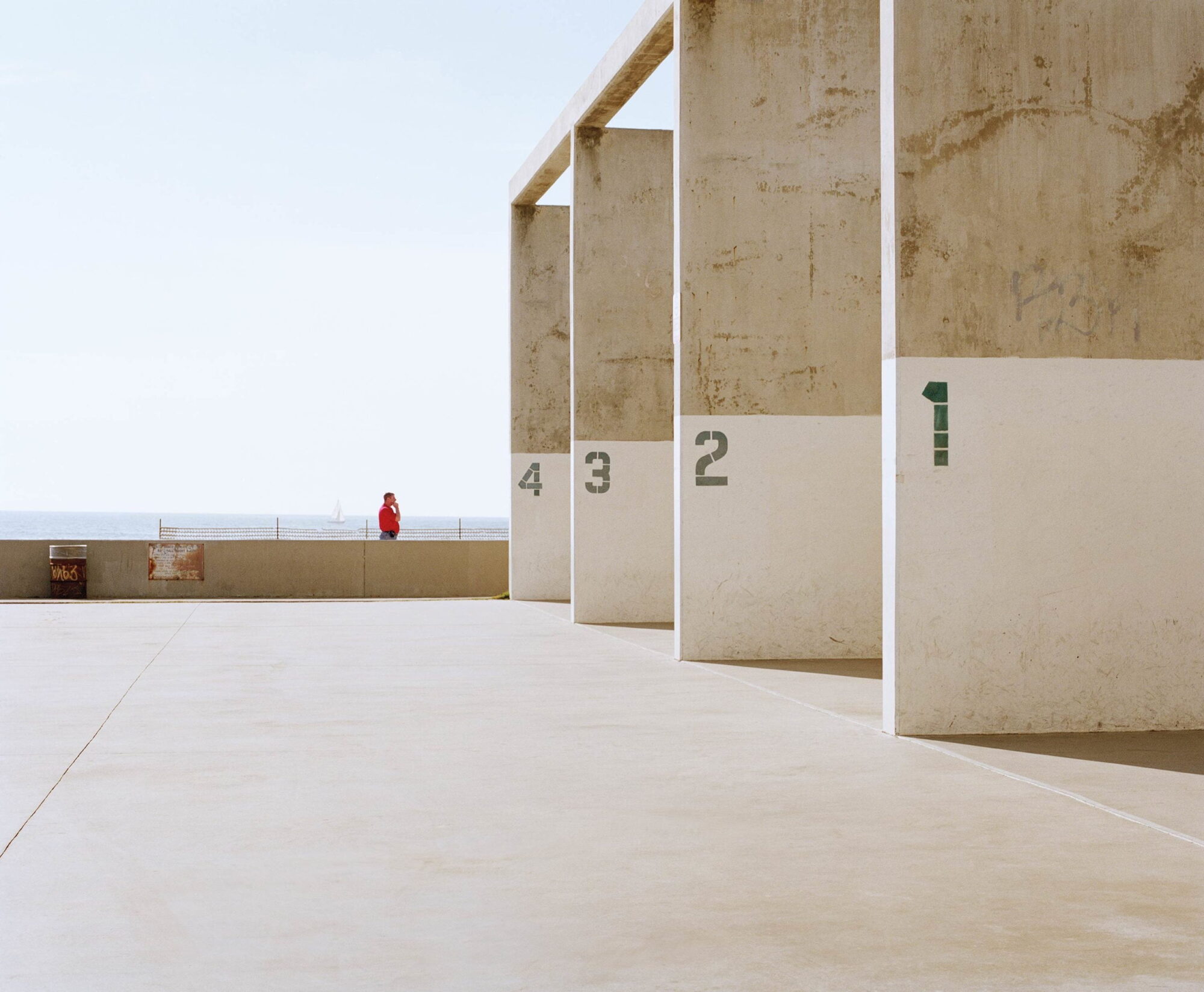 Venice Beach Squash Courts - Concrete Collection - Fine Art Photography by Toby Dixon