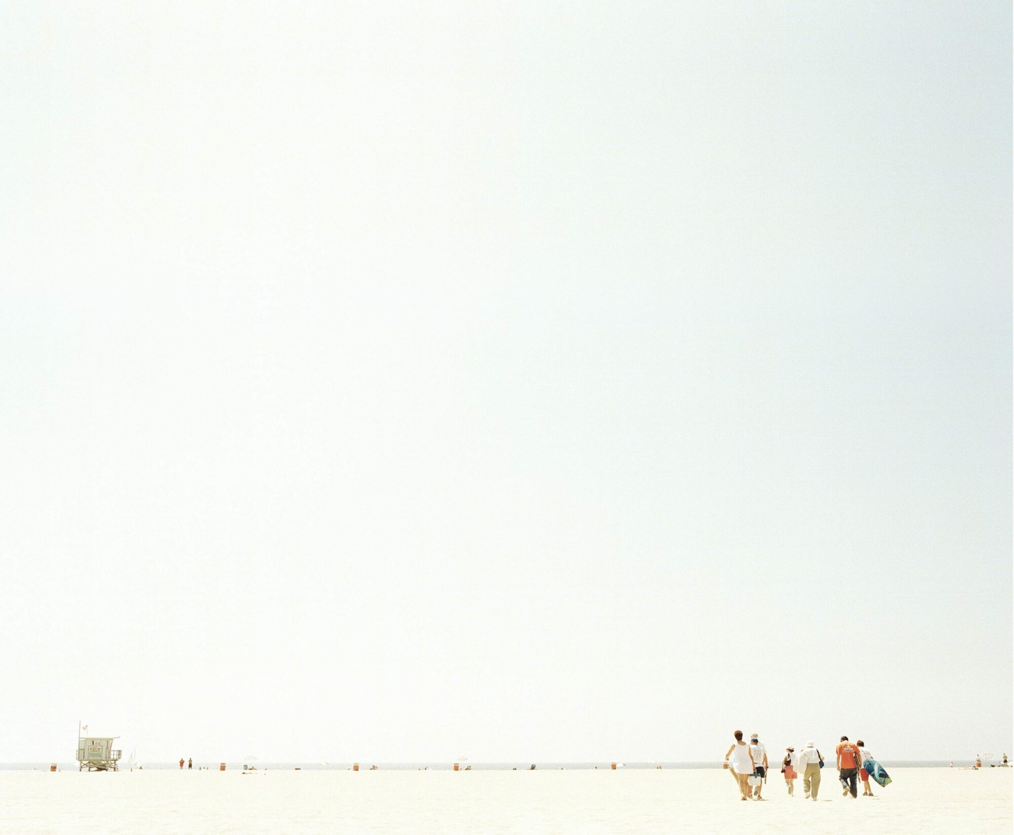 Venice Beach Walkers - Skate Park, Venice Beach Collection - Fine Art Photography by Toby Dixon