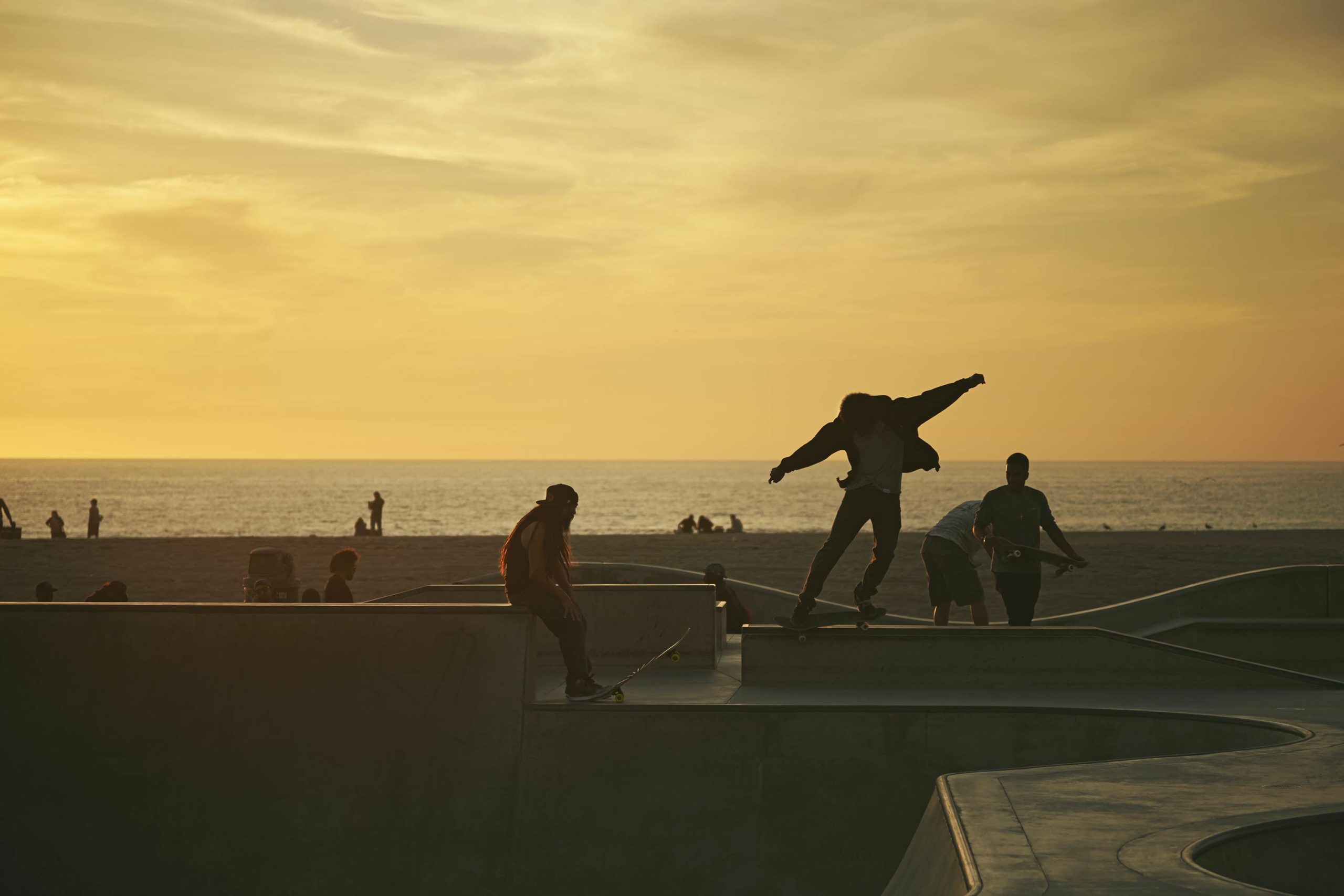 Summer Haze - Skate Park, Venice Beach Collection - Fine Art Photography by Toby Dixon
