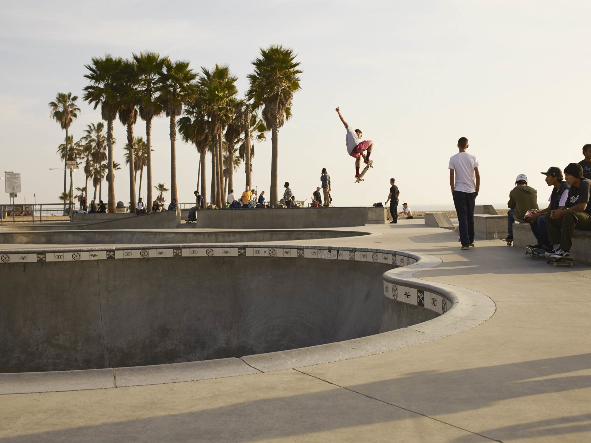 Air - Skate Park, Venice Beach Collection - Fine Art Photography by Toby Dixon