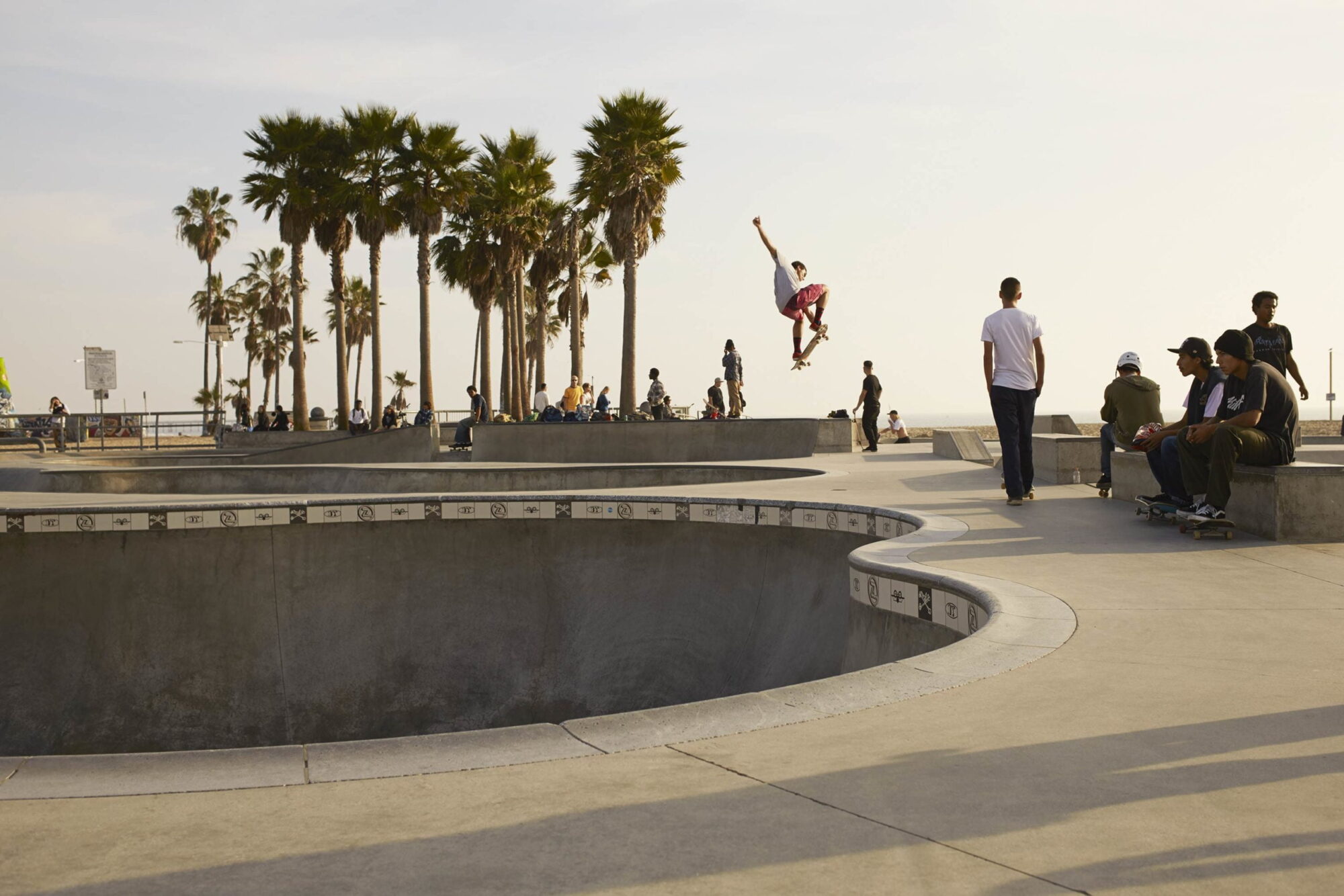 Air - Skate Park, Venice Beach Collection - Fine Art Photography by Toby Dixon