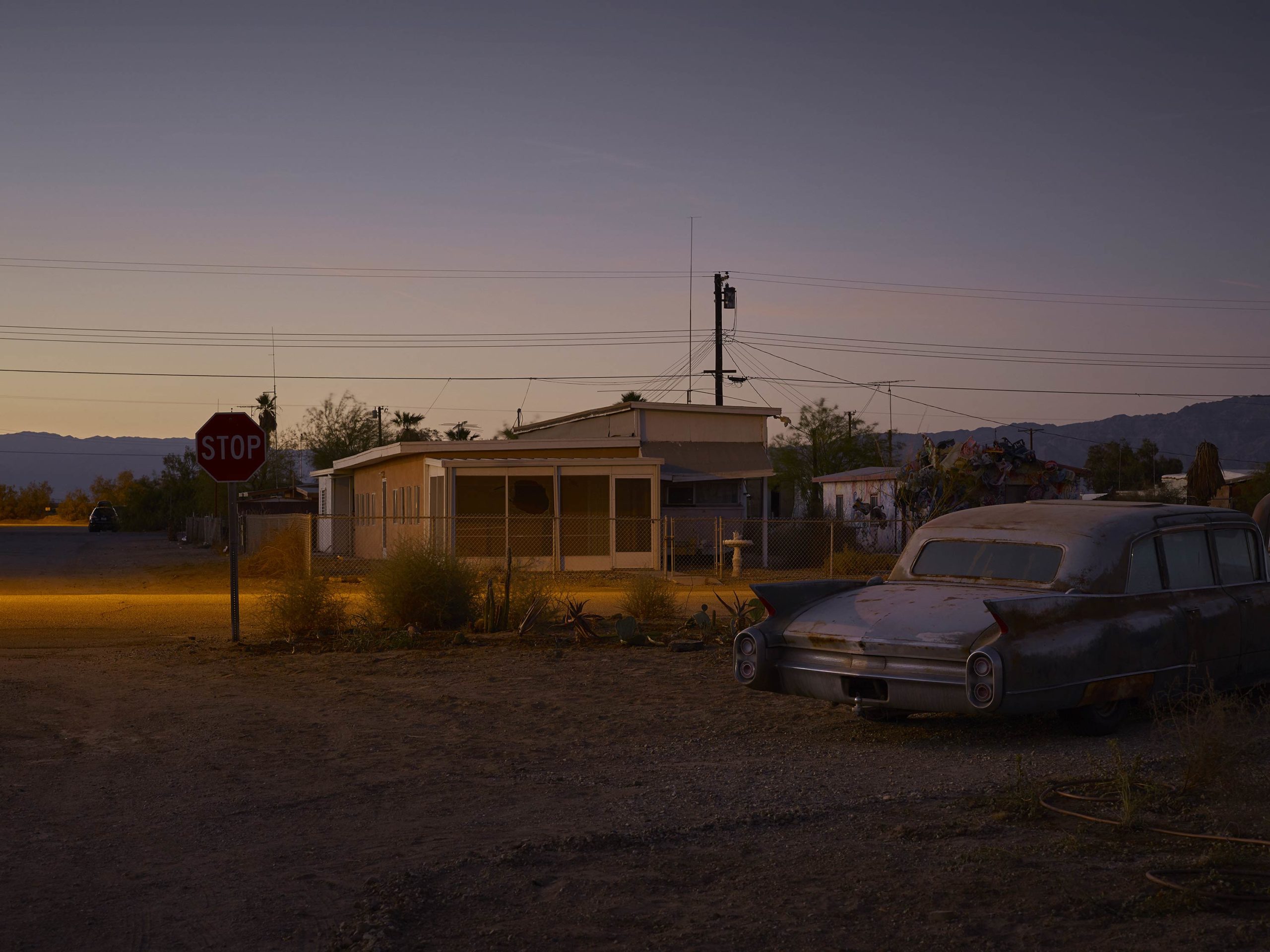Some Velvet Morning - Welcome To Bombay Beach Collection - Fine Art Photography by Toby Dixon