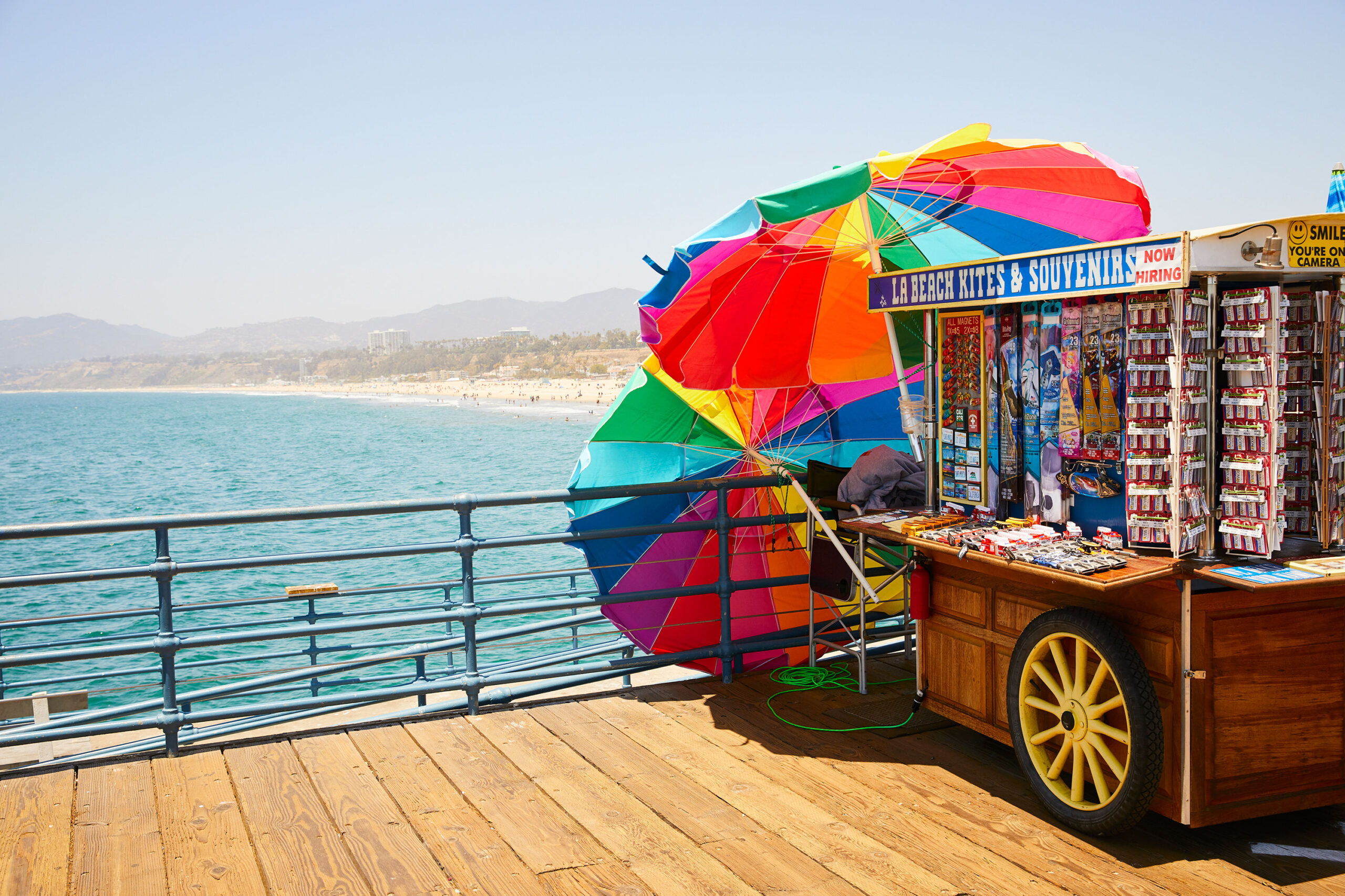 Santa Monica Pier 4 - Carnival Collection - Fine Art Photography by Toby Dixon