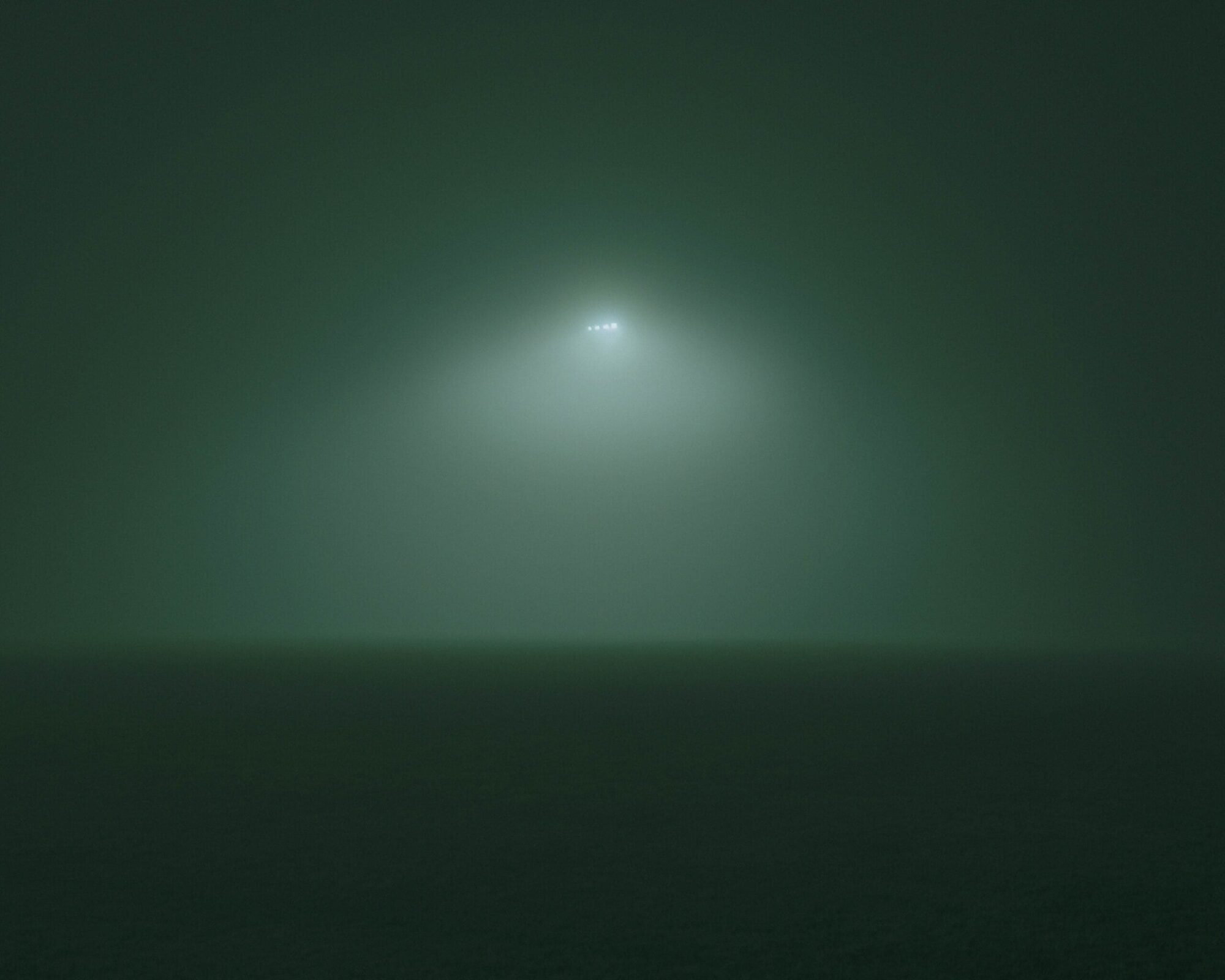 Football Training no.2 - Talking To Fog Collection - Fine Art Photography by Toby Dixon